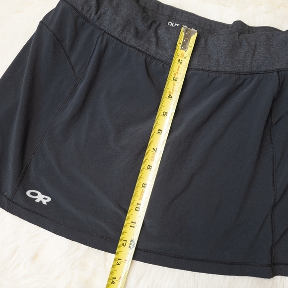 Outdoor Research Highex Peregrine Active Skort in Black - Picture 6 of 6